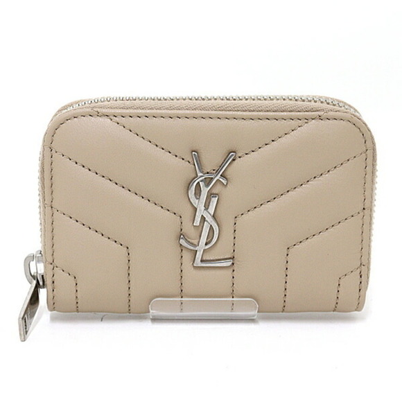 SAINT LAURENT Beige Wallet - Picture 1 of 3